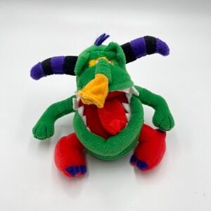 Monster.com Trumpasaurus 6" Monster Green Plush Toy‎